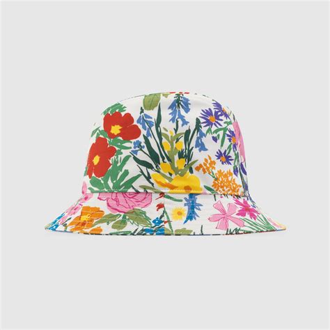 ken scott gucci hat|Ken Scott print cotton bucket hat .